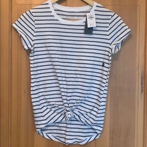Abercrombie Knotted Crew Tshirt